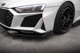 Maxton Design spoiler predného nárazníka Audi R8 V10 po FL (2018-) Ver.3 - carbon look + krídielka