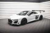 Maxton Design bočné prahové lišty Audi R8 V10 po FL (2018-) Ver.2 - čierny lesklý + krídielka