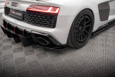 Maxton Design bočné spoilery zadného nárazníka Audi R8 V10 po FL (2018-) - čierny lesklý