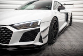 Maxton Design prítlačné krídielka predného nárazníka (canards) Audi R8 V10 po FL (2018-) - čierny 