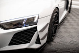 Maxton Design prítlačné krídielka predného nárazníka (canards) Audi R8 V10 po FL (2018-) - čierny 