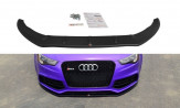 Maxton Design spoiler predného nárazníka AUDI RS5 B8 - carbon look