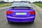 Maxton Design bočné spoilery zadného nárazníka AUDI RS5 B8 - carbon look