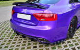 Maxton Design spoiler zadného nárazníka AUDI RS5 B8 - čierny lesklý