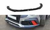 Maxton Design spoiler predného nárazníka AUDI RS6 C7 Ver.2 - carbon look
