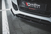 Maxton Design spoiler predného nárazníka AUDI RS6 C7 Ver.3 - čierny lesklý