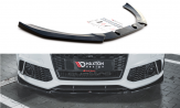 Maxton Design spoiler predného nárazníka AUDI RS6 C7 Ver.4 - carbon look
