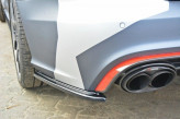 Maxton Design bočné spoilery zadného nárazníka AUDI RS6 C7 - carbon look