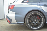 Maxton Design bočné spoilery zadného nárazníka AUDI RS6 C7 - carbon look