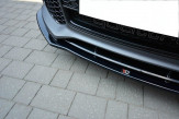 Maxton Design spoiler predného nárazníka AUDI RS7 C7 po FL Ver.1 - carbon look