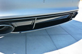 Maxton Design stredový spoiler zadného nárazníka AUDI RS7 C7 po FL - carbon look