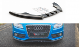 Maxton Design spoiler predného nárazníka AUDI A4 S-Line / S4 B8 pred FL Ver.1 - bez povrchovej úpravy