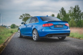 Maxton Design bočné prahové lišty AUDI A4 / A4 S-Line / S4 B8 - čierny lesklý