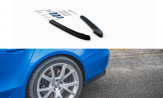 Maxton Design bočné spoilery zadného nárazníka AUDI A4 S-Line / S4 B8 Sedan pred FL - carbon look