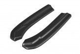 Maxton Design bočné spoilery zadného nárazníka AUDI S4 B8 po FL - čierny lesklý