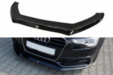 Maxton Design spoiler predného nárazníka AUDI A5 S-Line / S5 B8 po FL Ver.1 - čierny lesklý