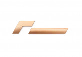 Racingline Performance samolepiace logo 10 cm - Cupra medená
