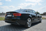 Maxton Design bočné prahové lišty AUDI A5 / A5 S-Line / S5 B8 Sportback - čierny lesklý