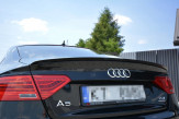 Maxton Design predĺženie strešného spoilera AUDI A5 / A5 S-Line / S5 B8 Sportback - čierny lesklý