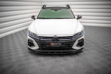 Maxton Design spoiler predného nárazníka VW Arteon R Ver.1 - čierny lesklý