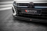 Maxton Design spoiler predného nárazníka VW Arteon R Ver.3 - čierny lesklý