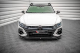 Maxton Design spoiler predného nárazníka VW Arteon R Ver.3 - čierny lesklý