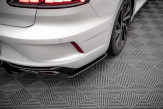 Maxton Design bočné spoilery zadného nárazníka Street Pro VW Arteon R - čierno červený 