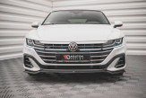 Maxton Design spoiler predného nárazníka VW Arteon R-Line po FL Ver.3 - čierny lesklý