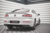 Maxton Design spoiler zadného nárazníka VW Arteon R-Line po FL - čierny lesklý