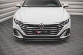 Maxton Design spoiler predného nárazníka Street Pro VW Arteon R-Line po FL - čierny 