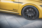 Maxton Design bočné prahové lišty Racing Durability VW Arteon R-Line - čierny 