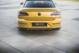 Maxton Design spoiler zadného nárazníka Racing Durability VW Arteon R-Line - čierno červený