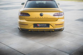 Maxton Design spoiler zadného nárazníka Racing Durability VW Arteon R-Line - červený 