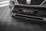 Maxton Design spoiler predného nárazníka SEAT Ateca - čierny lesklý