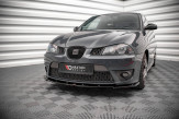 Maxton Design spoiler predného nárazníka SEAT Ibiza CUPRA 6L Ver.1 - čierny lesklý