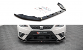 Maxton Design spoiler predného nárazníka SEAT Ibiza FR / Standard 6F Ver.1 - čierny lesklý