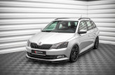 Maxton Design spoiler predného nárazníka ŠKODA Fabia III pred FL Ver.2 - čierny lesklý