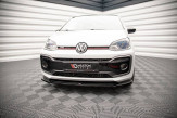 Maxton Design spoiler predného nárazníka VW UP! GTI - čierny lesklý