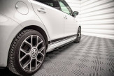 Maxton Design bočné prahové lišty VW UP! GTI - čierny lesklý