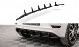 Maxton Design difúzor zadného nárazníka Racing Durability VW UP! GTI - čierno červený 
