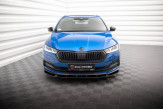 Maxton Design spoiler predného nárazníka ŠKODA Octavia IV NX Sportline Ver.1 - čierny lesklý