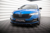 Maxton Design spoiler predného nárazníka ŠKODA Octavia IV NX Sportline Ver.1 - čierny lesklý