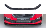 Maxton Design spoiler predného nárazníka ŠKODA Scala Ver.1 - čierny lesklý