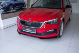 Maxton Design spoiler predného nárazníka ŠKODA Scala Ver.2 - čierny lesklý