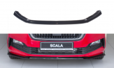 Maxton Design spoiler predného nárazníka ŠKODA Scala Ver.3 - čierny lesklý