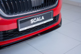 Maxton Design spoiler predného nárazníka ŠKODA Scala Ver.3 - čierny lesklý