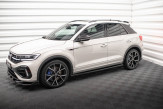 Maxton Design bočné prahové lišty VW T-Roc R po FL - čierny lesklý