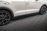 Maxton Design bočné prahové lišty VW T-Roc R po FL - čierny lesklý
