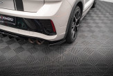 Maxton Design bočné spoilery zadného nárazníka VW T-Roc R po FL - čierny lesklý