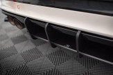 Maxton Design difúzor zadného nárazníka Street Pro VW T-Roc R po FL - čierno červený
